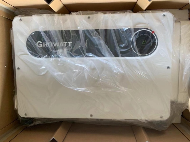 Hình ảnh lắp đặt thực tế biến tần Growatt 110kW