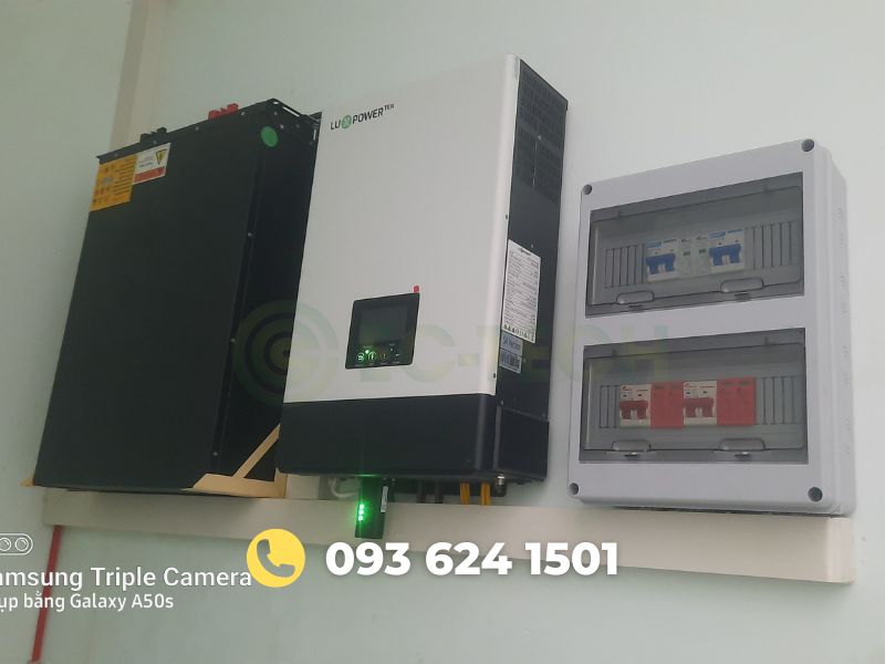 Lắp đặt hệ thống điện mặt trời 5.5kW tại Nha Trang, Khánh Hòa
