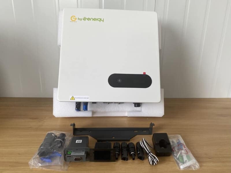 Hình ảnh thực tế Biến tần Senergy 5kW 1 pha hòa lưới, bám tải