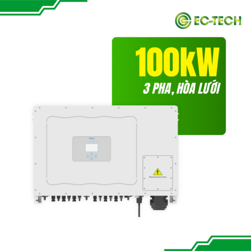 Biến tần DEYE 100kW 3 pha hòa lưới bám tải