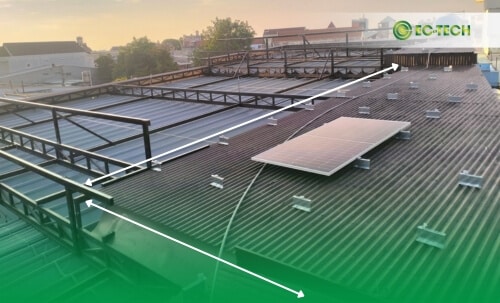 Lắp đặt hệ thống điện mặt trời 1kw cần bao nhiêu m2 diện tích?