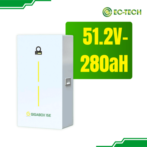 Pin lưu trữ 14.34kWh 51.2V 280A Gigabox 15E