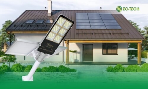 đèn năng lượng mặt trời 100W
